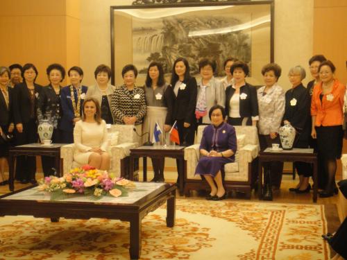 **30th Oct. 2012 : TWEA attended the Speech by the First Lady of El Salvador-Vanda Pignato hosted by the National Women's League of the R.O.C. 2012-10-30中華婦女聯合會舉辦薩爾瓦多總理夫人